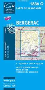 Carte IGN Top 25 n1836 OT