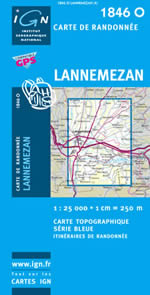 Carte IGN Top 25 n1846 OT