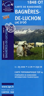 Carte IGN Top 25 n1848 OT