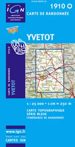 Carte IGN Top 25 n1910 OT