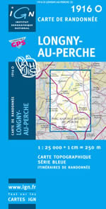 Carte IGN Top 25 n1916 OT