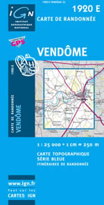 Carte IGN Top 25 n1920 ET