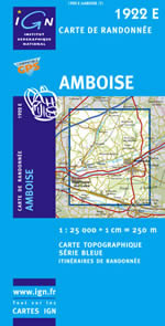 Carte IGN Top 25 n1922 ET