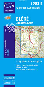 Carte IGN Top 25 n1923 ET