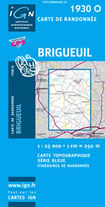 Carte IGN Top 25 n1930 OT