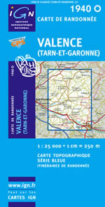 Carte IGN Top 25 n1940 OT