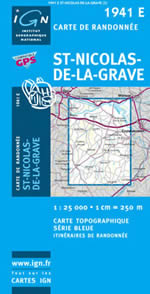 Carte IGN Top 25 n1941 ET