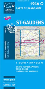 Carte IGN Top 25 n1946 OT