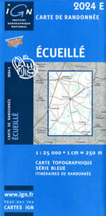 Carte IGN Top 25 n2024 ET