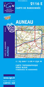Carte IGN Top 25 n2116 ET