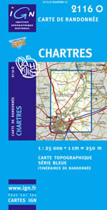 Carte IGN Top 25 n2116 OT