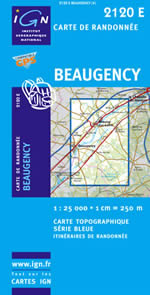 Carte IGN Top 25 n2120 ET