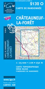 Carte IGN Top 25 n2132 OT