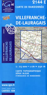 Carte IGN Top 25 n2144 ET