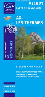Carte IGN Top 25 n2148 ET