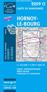 Carte IGN Top 25 n2209 OT