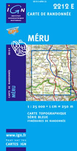 Carte IGN Top 25 n2212 ET