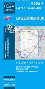 Carte IGN Top 25 n2226 ET