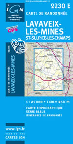 Carte IGN Top 25 n2230 ET