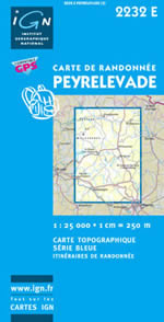 Carte IGN Top 25 n2232 ET