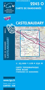 Carte IGN Top 25 n2245 OT