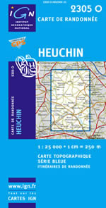 Carte IGN Top 25 n2305 OT