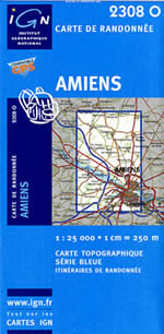 Carte IGN Top 25 n2308 OT