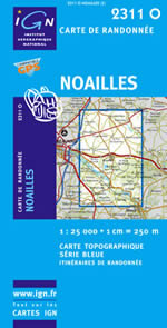 Carte IGN Top 25 n2311 OT