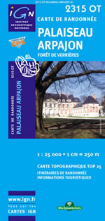 Carte IGN Top 25 n2315 OT