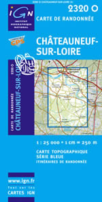 Carte IGN Top 25 n2320 OT