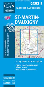 Carte IGN Top 25 n2323 ET