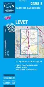 Carte IGN Top 25 n2325 ET