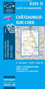 Carte IGN Top 25 n2325 OT