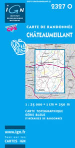 Carte IGN Top 25 n2327 OT
