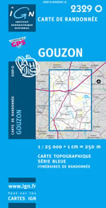 Carte IGN Top 25 n2329 OT