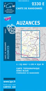 Carte IGN Top 25 n2330 ET