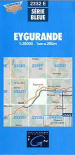 Carte IGN Top 25 n2332 ET
