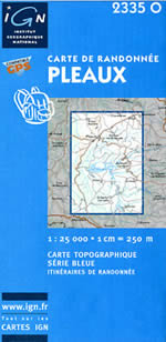 Carte IGN Top 25 n2335 OT
