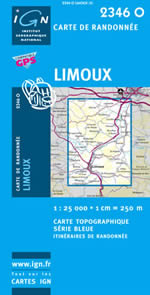 Carte IGN Top 25 n2346 OT