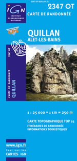 Carte IGN Top 25 n2347 OT