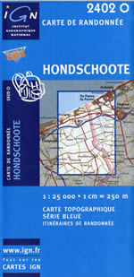 Carte IGN Top 25 n2402 OT