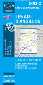 Carte IGN Top 25 n2423 OT