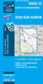 Carte IGN Top 25 n2425 OT