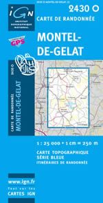 Carte IGN Top 25 n2430 OT