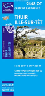 Carte IGN Top 25 n2448 OT