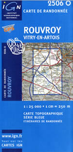 Carte IGN Top 25 n2506 OT