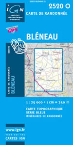 Carte IGN Top 25 n2520 OT