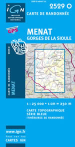 Carte IGN Top 25 n2529 OT