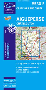 Carte IGN Top 25 n2530 ET