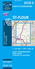 Carte IGN Top 25 n2535 ET